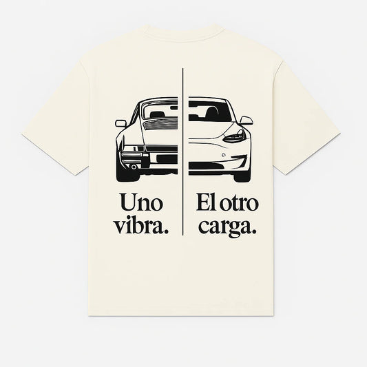 Uno vibra. El otro carga.